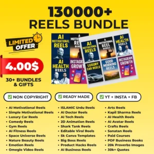 130000+ Viral Reels Bundle